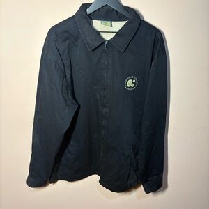 Ambiguous Athletic Apparel Black Zip Jacket XL Vintage Skatewear Street Style